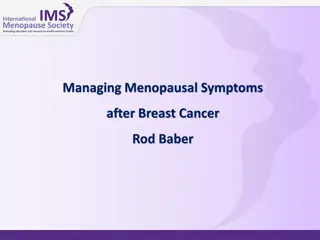 Managing Menopausal Symptoms After Breast Cancer: Key Considerations