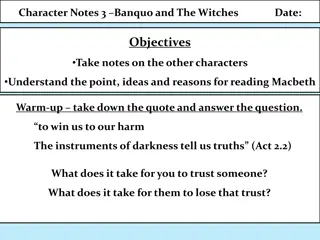 Character Analysis: Banquo in Macbeth