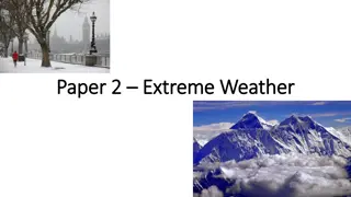 Analysing Different Perspectives on Extreme Weather Events