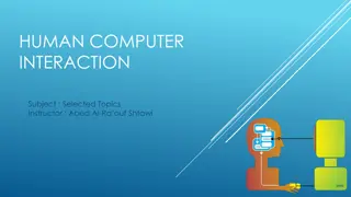 Human-Computer Interaction: CLI vs. GUI