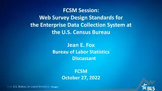 Web Survey Design Standards at U.S. Census Bureau