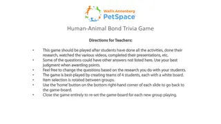 Test Your Knowledge: Human-Animal Bond Trivia Game