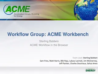 Efficient ACME Workflow Automation for Browser-based Team Collaboration