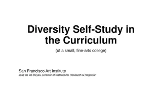 Diversity Self-Study in the Curriculum of a Small Fine Arts College