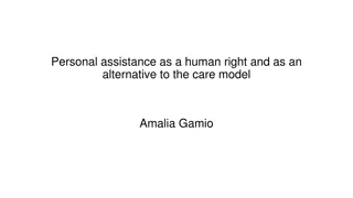 Fulfilling the Right to Personal Assistance for Persons with Disabilities under CRPD