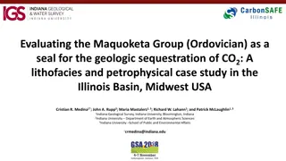 Evaluating Maquoketa Group for CO2 Sequestration in Illinois Basin