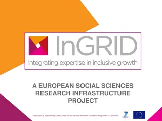 European Social Sciences Research Infrastructure Projects