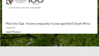 Income Inequality in Post-Apartheid South Africa