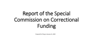 Overview of Correctional Funding Commission Report