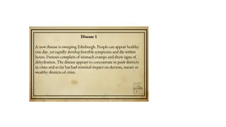 Mysterious Diseases in Edinburgh