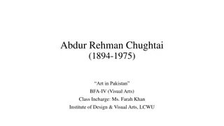 Life and Legacy of Abdur Rehman Chughtai: A Pioneer in Pakistani Art