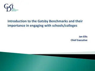 Enhancing Career Guidance in Schools and Colleges with Gatsby Benchmarks