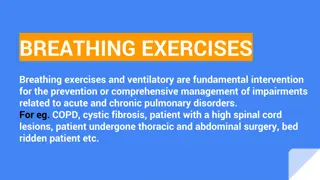 Breathing Exercises for Pulmonary Health