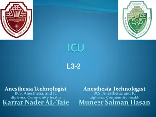 Mechanical Ventilation in Anesthesia Practice