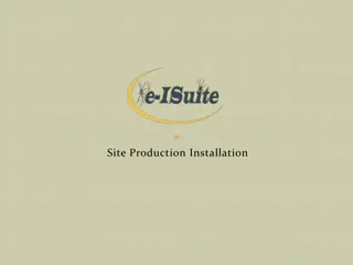 Guide to Installing and Setting Up e-ISuite Software