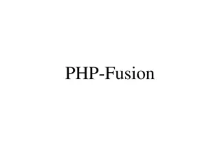 Overview of PHP-Fusion: A Lightweight CMS with Comprehensive Features