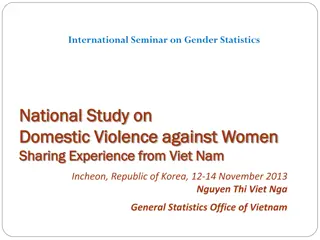 Study on Domestic Violence Against Women in Vietnam