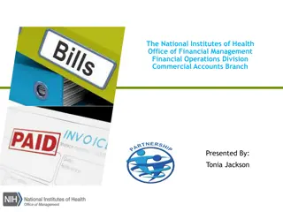 Invoice Processing at National Institutes of Health Office of Financial Management