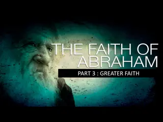 Abraham's Great Faith in God's Promise