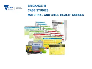 Brigance III Case Studies in Maternal and Child Health Nursing