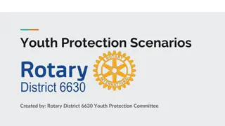 Rotary District 6630 Youth Protection Scenarios