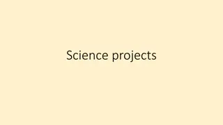 Exciting Science Project Ideas for the Week