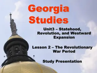 Georgia's Role in the American Revolution