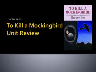 Key Themes and Characters in Harper Lee's 