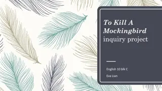 Exploring Racism and Injustice in To Kill a Mockingbird