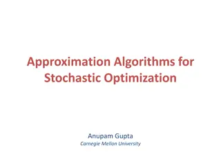 Approximation Algorithms for Stochastic Optimization: An Overview