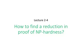 Finding Reductions in NP-Hardness Proofs