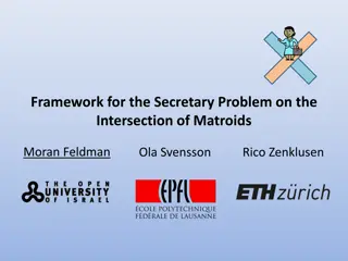 Matroid Secretary Problem: Intersection of Matroids & Variants