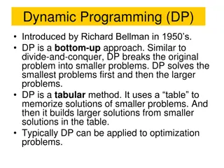 Introduction to Dynamic Programming: A Powerful Problem-Solving Technique