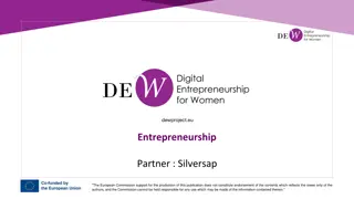 Advanced Entrepreneurship Training with DEW Project EU