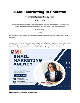 E-Mail Marketing in Pakistan