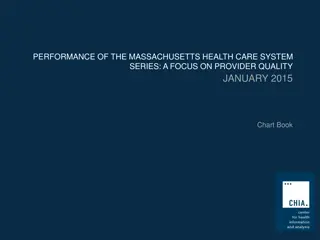 Massachusetts Health Care System Provider Quality Focus Chart Book