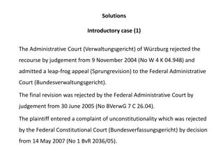 Understanding National Court Review in Germany