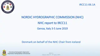 Overview of Nordic Hydrographic Commission Activities