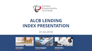 ALCB Lending Index Presentation & Methodology Overview