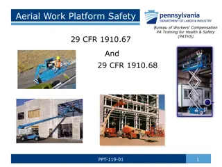 Aerial Work Platform Safety Training Guidelines