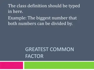 Solving Word Problems with Greatest Common Factor (GCF)