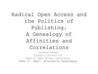 The Politics of Radical Open Access Publishing: A Genealogical Exploration