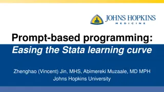 Enhancing Stata Learning with Prompt-Based Programming