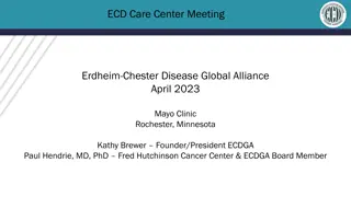 ECD Care Center Meeting and Goals Highlighted at Mayo Clinic