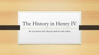 The Intrigues and Battles in Henry IV: A Dramatic Saga