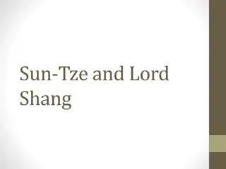 Sun-Tze and Lord Shang: Insights into Warfare and Statecraft