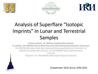 Analysis of Superflare Isotopic Imprints in Lunar and Terrestrial Samples