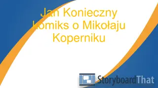 Jan Konieczny's Comic about Copernicus