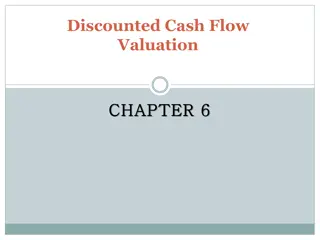 Discounted Cash Flow Valuation in Finance