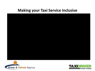 Ensuring Inclusive Taxi Services for Disabled Passengers